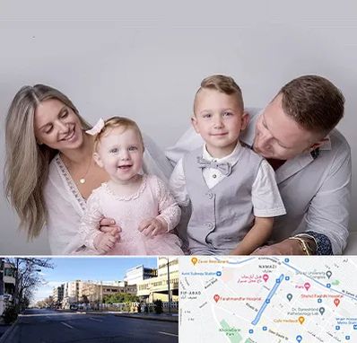 آتلیه عکس خانوادگی در خیابان ملاصدرا شیراز