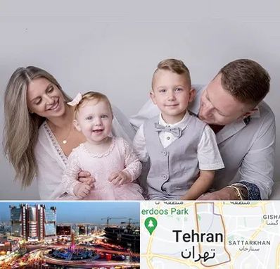 آتلیه عکس خانوادگی در صادقیه 