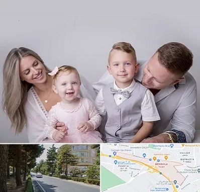 آتلیه عکس خانوادگی در مهرویلا کرج