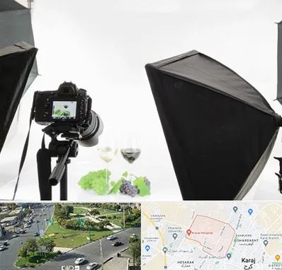 استودیو عکاسی تبلیغاتی در شاهین ویلا کرج