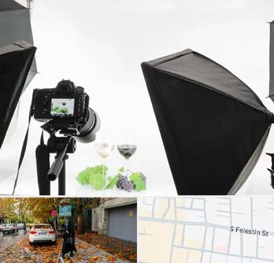 استودیو عکاسی تبلیغاتی در خیابان فلسطین