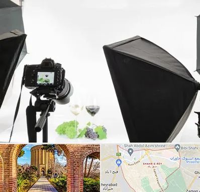استودیو عکاسی تبلیغاتی در شهر ری