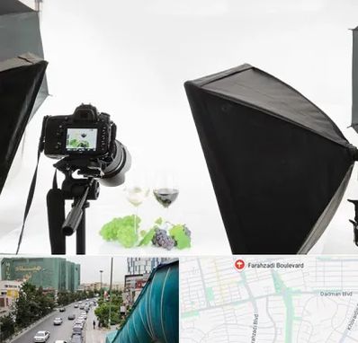 استودیو عکاسی تبلیغاتی در بلوار فرحزادی
