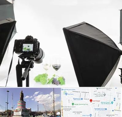 استودیو عکاسی تبلیغاتی در کارگر جنوبی