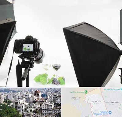 استودیو عکاسی تبلیغاتی در ولنجک 