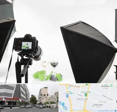 استودیو عکاسی تبلیغاتی در بلوار فردوس 