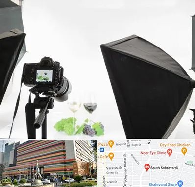 استودیو عکاسی تبلیغاتی در سهروردی 