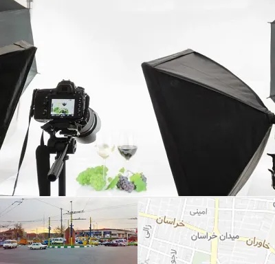 استودیو عکاسی تبلیغاتی در میدان خراسان