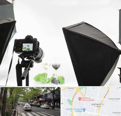 استودیو عکاسی تبلیغاتی در ظفر 