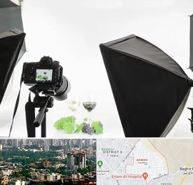 استودیو عکاسی تبلیغاتی در عظیمیه کرج 