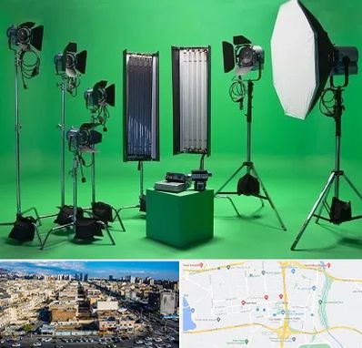 استودیو فیلمبرداری در شهرک راه آهن