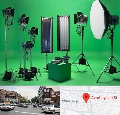 استودیو فیلمبرداری در خیابان آذربایجان