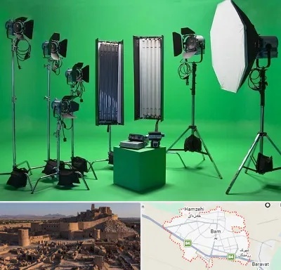 استودیو فیلمبرداری در بم