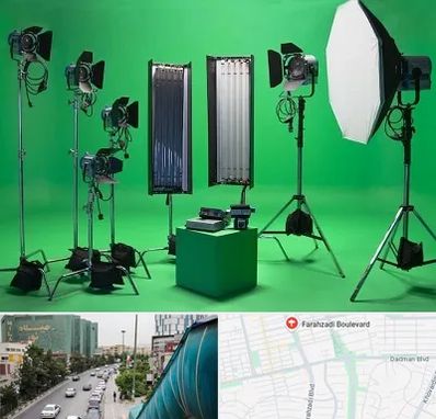 استودیو فیلمبرداری در بلوار فرحزادی