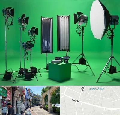 استودیو فیلمبرداری در خیابان قزوین
