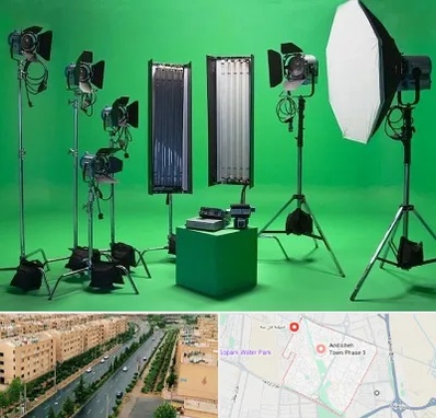 استودیو فیلمبرداری در فاز سه اندیشه