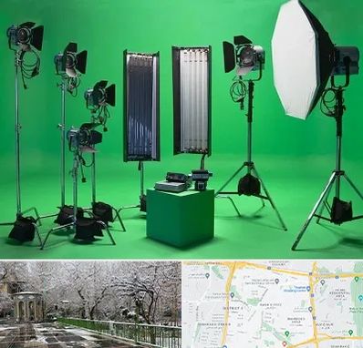 استودیو فیلمبرداری در باغ فیض