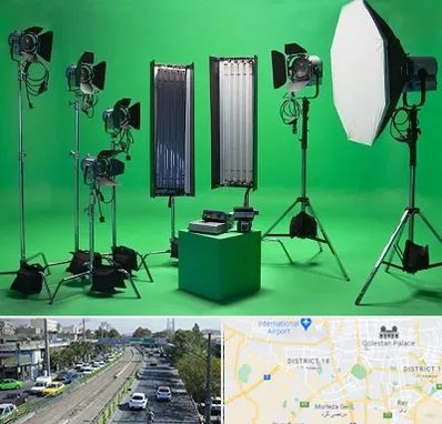 استودیو فیلمبرداری در جنوب تهران 