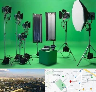 استودیو فیلمبرداری در هنگام