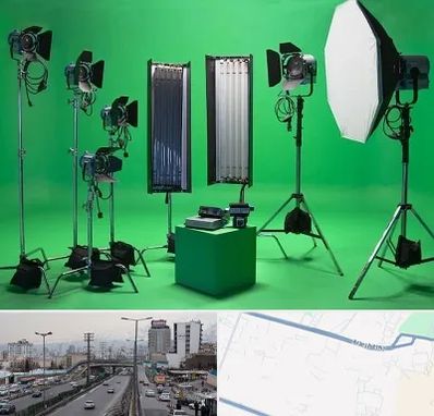 استودیو فیلمبرداری در بلوار ارتش