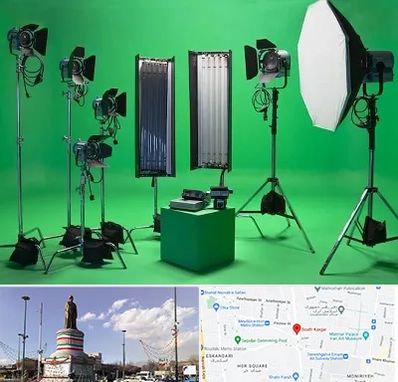 استودیو فیلمبرداری در کارگر جنوبی