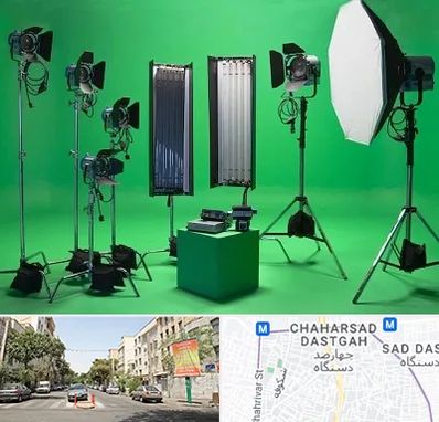 استودیو فیلمبرداری در چهارصد دستگاه 