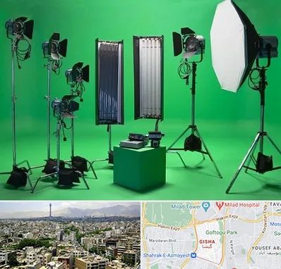 استودیو فیلمبرداری در گیشا 