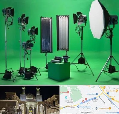 استودیو فیلمبرداری در زرگری شیراز