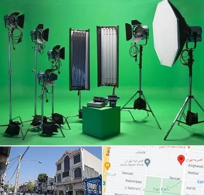 استودیو فیلمبرداری در افسریه 