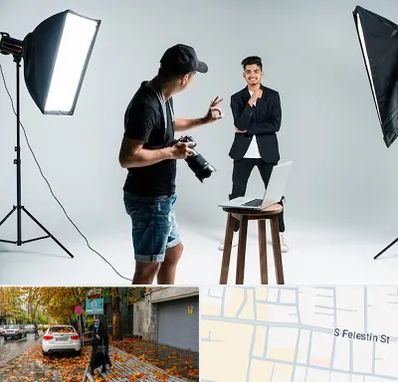 آتلیه عکاسی حرفه ای در خیابان فلسطین