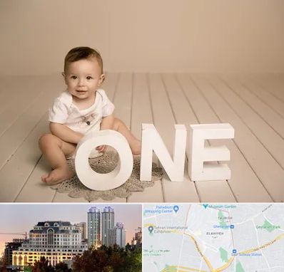 آتلیه عکاسی تولد در فرشته 