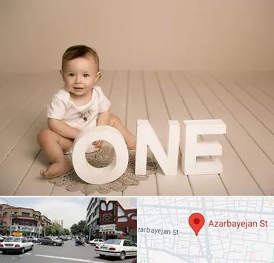 آتلیه عکاسی تولد در خیابان آذربایجان