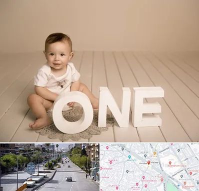 آتلیه عکاسی تولد در خیابان زند شیراز