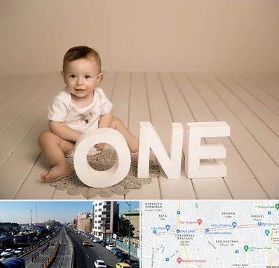 آتلیه عکاسی تولد در پیروزی 