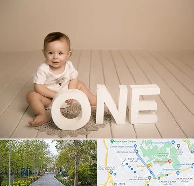 آتلیه عکاسی تولد در قدوسی غربی شیراز