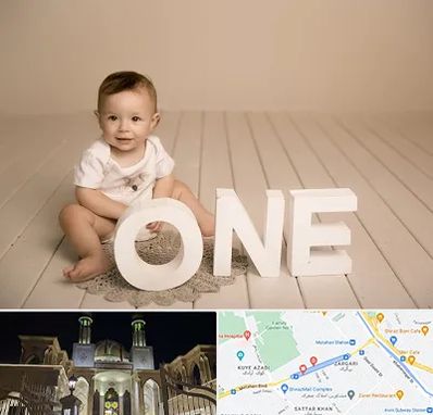 آتلیه عکاسی تولد در زرگری شیراز