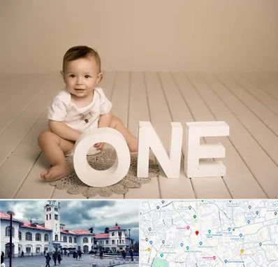 آتلیه عکاسی تولد در میدان شهرداری رشت