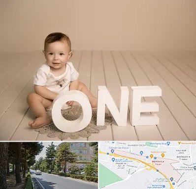 آتلیه عکاسی تولد در مهرویلا کرج