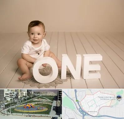 آتلیه عکاسی تولد در مرزداران تبریز