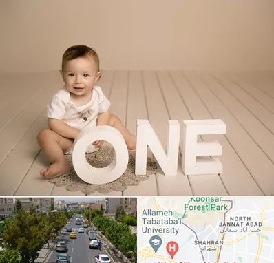 آتلیه عکاسی تولد در شهران 