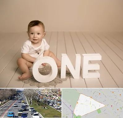 آتلیه عکاسی تولد در احمدآباد مشهد