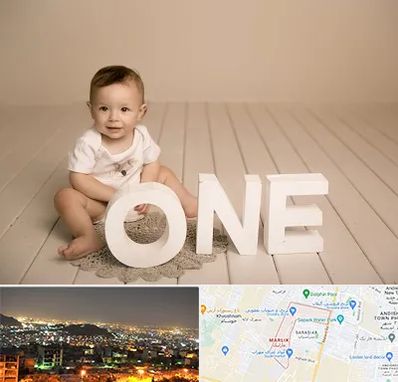 آتلیه عکاسی تولد در مارلیک کرج