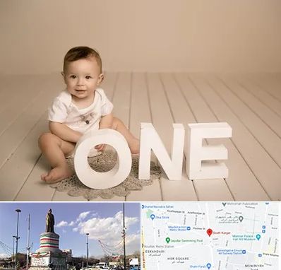 آتلیه عکاسی تولد در کارگر جنوبی