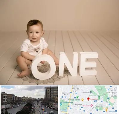 آتلیه عکاسی تولد در بلوار فردوسی مشهد