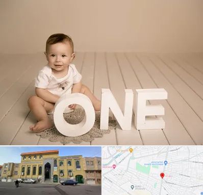 آتلیه عکاسی تولد در زنبیل آباد قم