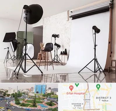 استودیو عکاسی در ونک 