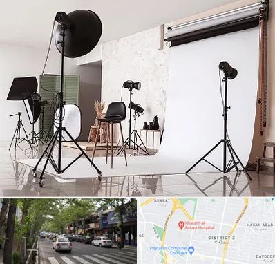 استودیو عکاسی در ظفر 