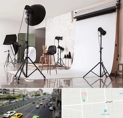 استودیو عکاسی در خیابان دامپزشکی