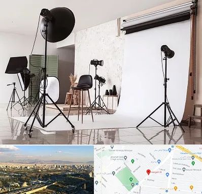 استودیو عکاسی در هنگام