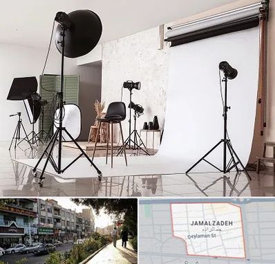 استودیو عکاسی در خیابان جمالزاده